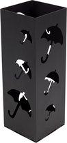 Torna Design Umbrella - Paraplubak - 18x18x50 cm - Zwart Staal