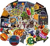 100 Halloween stickers - Decoratie Mix voor muur, laptop, raam