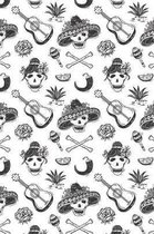 Day Of The Dead Pattern Sugar Skull Santa Muerte 22