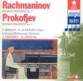 Rachmaninov: Piano Concerto No. 3; Prokofjev: Piano Concerto No. 1
