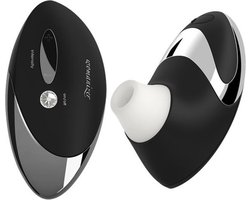 womanizer PRO W500 opzetvibrator, clitoris stimulator zuiger, 12 intensiteitsniveaus waterdicht, chroom