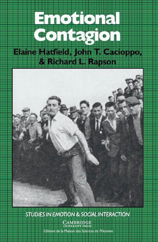 Studies in Emotion and Social Interaction - Emotional Contag ... - cover