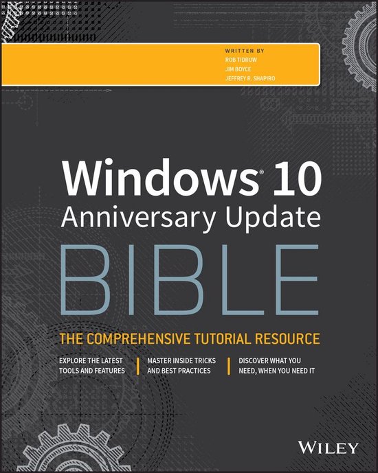 Bible - Windows 10 Anniversary Update Bible - cover