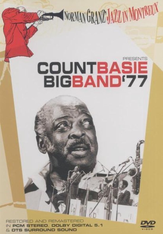 Cover van de film 'Count Basie - Live In Montreux 1977'