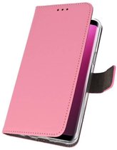 Wallet Cases Hoesje voor Galaxy S9 Roze