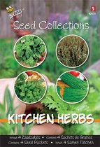 Buzzy  Seeds Collection Kitchen Herbs 4-in-1 Bloemzaad