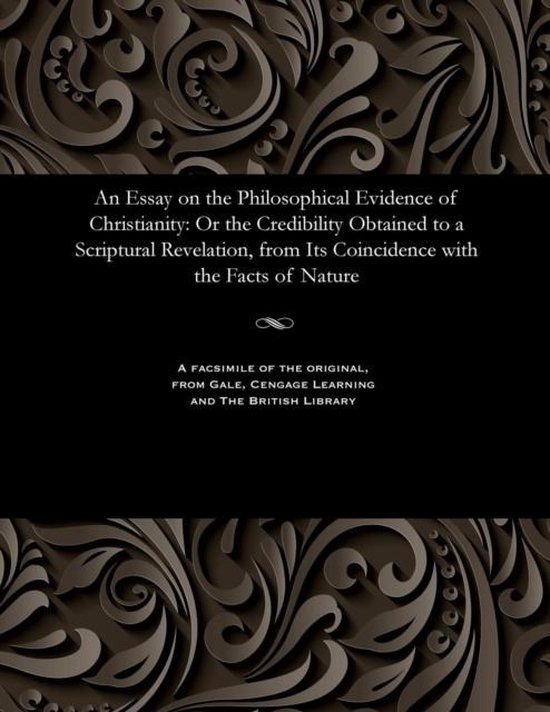 Foto: An essay on the philosophical evidence of christianity