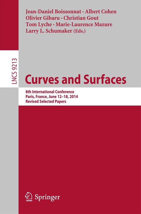 Springer Nature Proceedings Computer Science - Curves and Su ... - cover