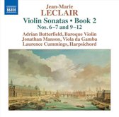 Adrian Butterfield, Jonathan Manson, Laurence Cummings - Leclair: Violin Sonatas, Book 2 Nos. 6-7 & 9-12 (CD)