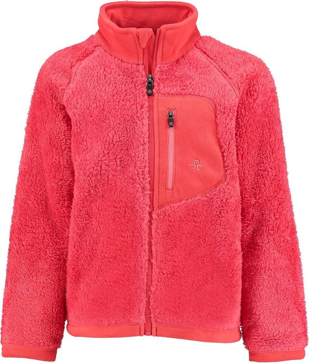Color Kids koraal rood pile fleece vest Burma | bol.com