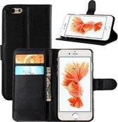 iPhone 6 6s PLUS 5.5 Portemonnee Cover Case Zwart