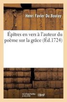 p tres En Vers l'Auteur Du Po me Sur La Gr ce