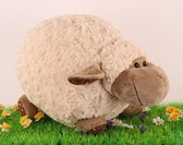 Pluche liggend knuffel schaap/lammetje 35 cm