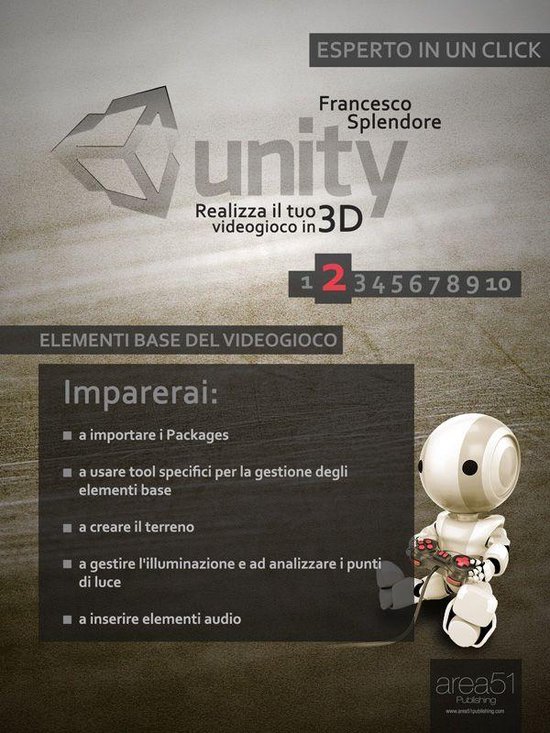 Unity: realizza il tuo videogioco in 3D. Livello 2 - cover