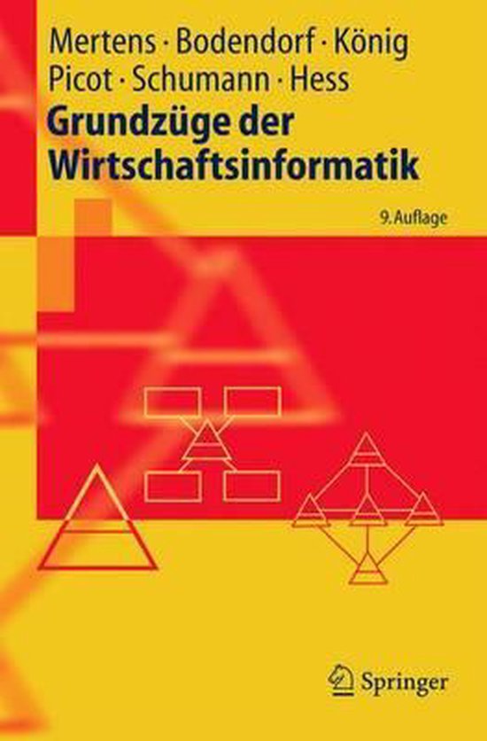 Grundzuge Der Wirtschaftsinformatik - cover