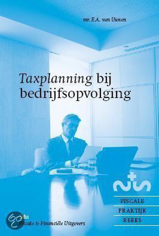 Cover van het boek 'Taxplanning bij bedrijfsopvolging'