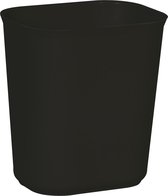 Rubbermaid Vuurbestendige Papierbak - 13,2 l - Zwart
