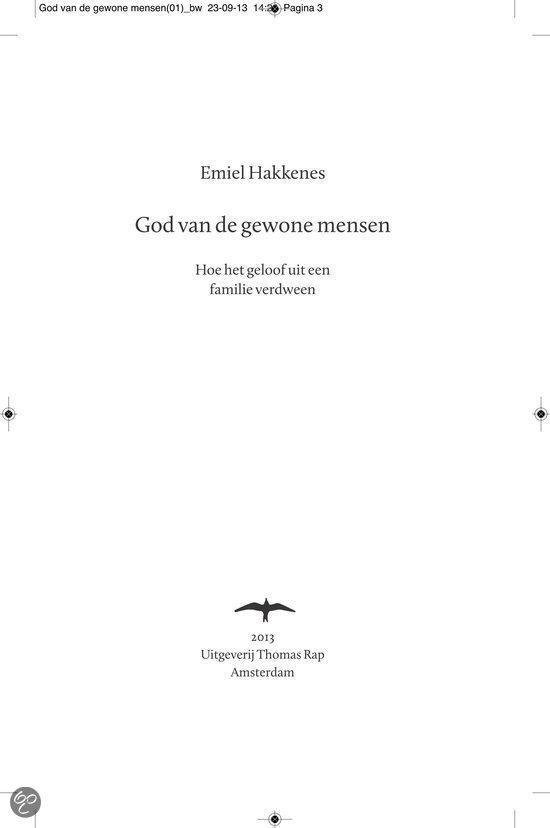 God van de gewone mensen
