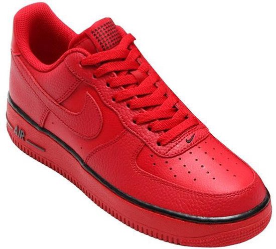 Nieuw maanjaar Melodieus Consumeren Nike Sneakers Air Force 1 Heren Rood Maat 42 | bol.com