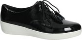 FitFlop Dames Veterschoenen - Zwart - Maat 36