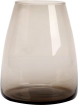 XLBoom Dim Smooth Medium Vaas - Glas - Voor Binnen - Grijs - 17,5×17,5×23cm