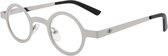 Icon Eyewear ICC338 The Doc Leesbril +2.50 - Mat zilver metaal