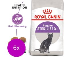 Royal Canin Sterilised 37 - Kattenvoer - 6 x 2 kg