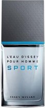MULTI BUNDEL 2 stuks Issey Miyake L'eau D'issey Homme Sport Eau De Toilette Spray 100ml