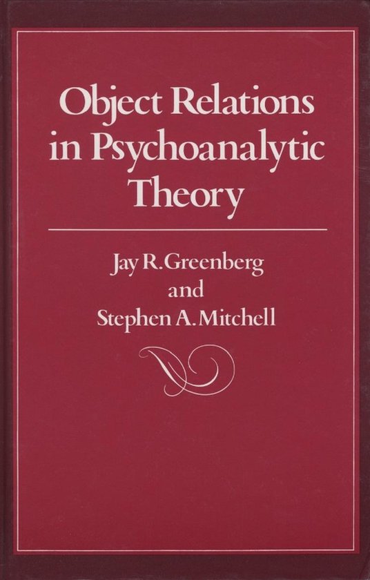 Object Relations in Psychoanalytic Theory - cover