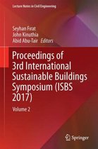 Proceedings of 3rd International Sustainable Buildings Symposium (ISBS 2017)