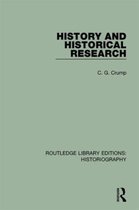 Routledge Library Editions: Historiography- History and Historical Research