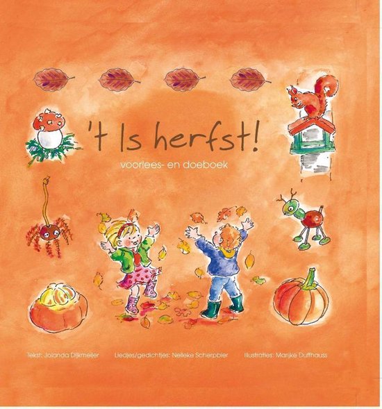 Cover van het boek ''t Is herfst!' van Jolanda Dijkmijer