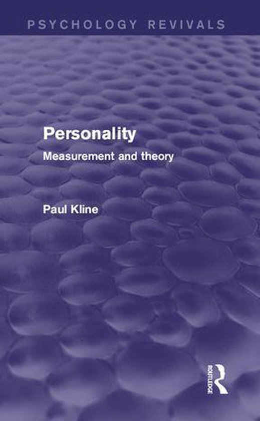 Psychology Revivals - Personality (Psychology Revivals) - cover