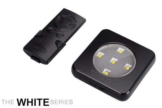 Nieuw maanjaar Classificatie Onvervangbaar The White Series - 5 + 1 set - USB oplaadbare draadloze LED spots met  afstandbediening... | bol.com
