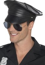 Verkleed accessoires politie/agent pet voor heren