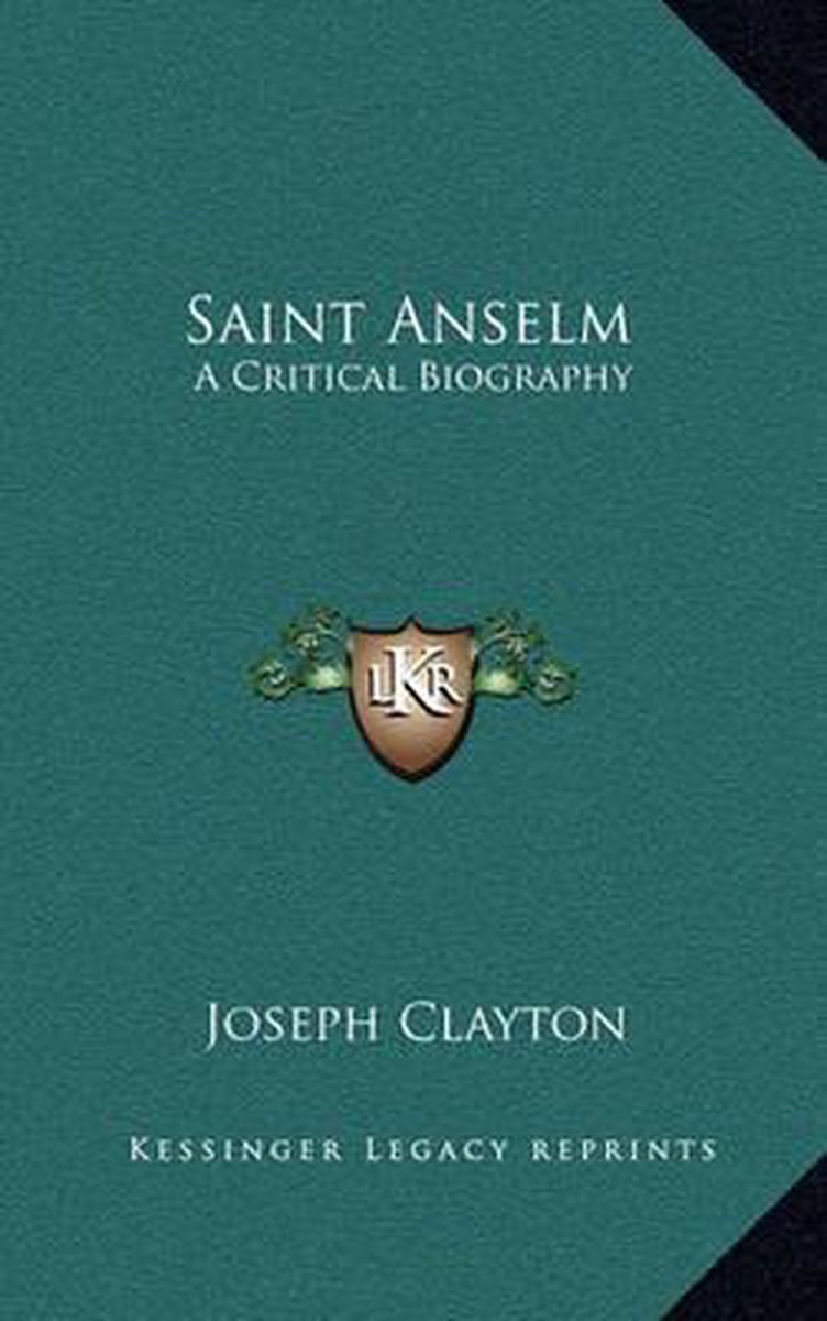 Saint Anselm van Joseph C Clayton