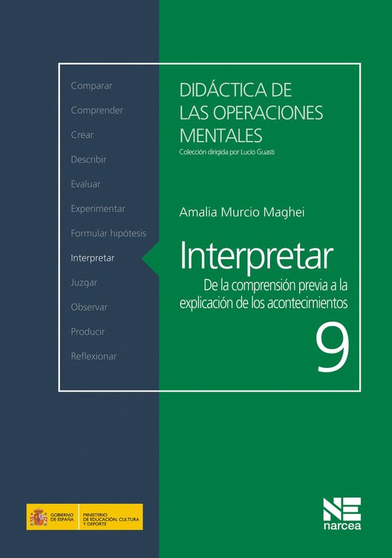 Didáctica de las operaciones mentales 9 - Interpretar - cover