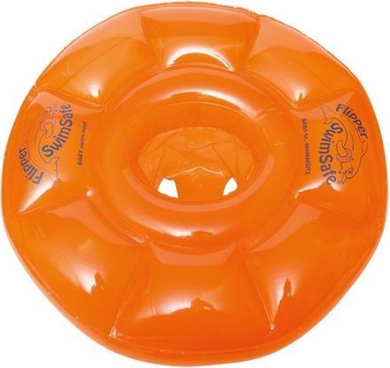 Flipper Swimsafe babyzwemband oranje