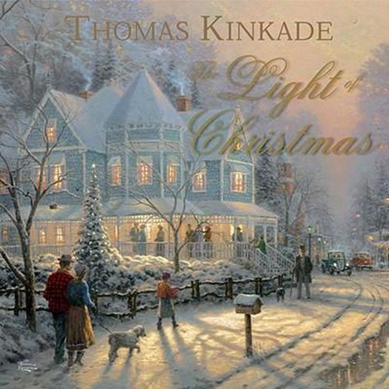 Boek cover The Light of Christmas van Thomas Kinkade