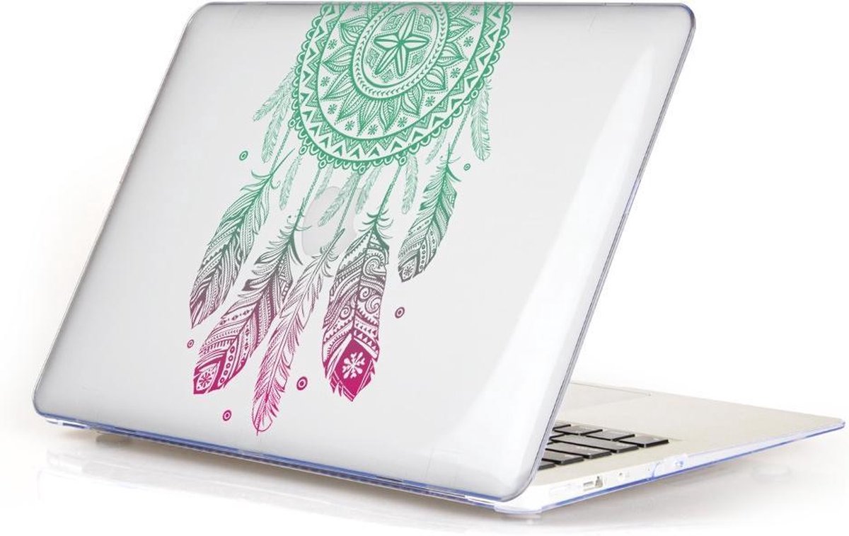 Macbook Case voor New Macbook PRO 15 inch met of zonder Touch Bar 2016/2017 - Hard Case - Dromenvanger Groen