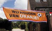 8 stuks: Straatbanner - Wij houden van Oranje - 74x220cm