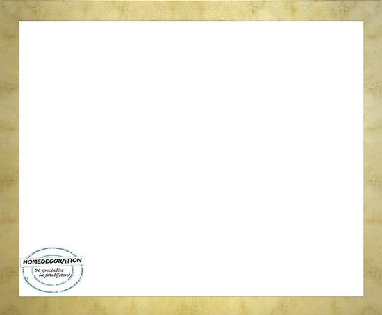 Homedecoration Misano - Cadre photo - Format photo - 70 x 93 cm - Or antique