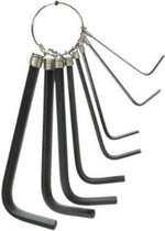 Inbussleutel set - 8 stuks - Zwart - Klussen - Gereedschap