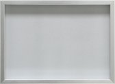 Deknudt Frames fotolijst voor canvas S40TD3 - zilverkleur - 50x50 cm