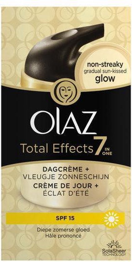 Olaz Total Effects Touch of sunshine diepe zomerse met SPF 15 | bol.com