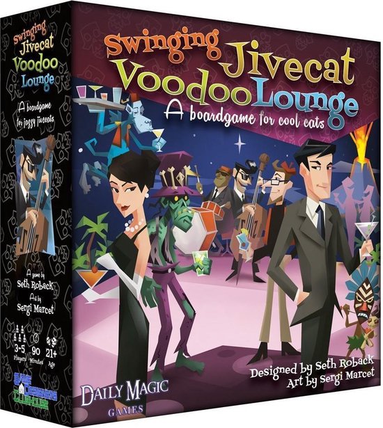 Boek: Swinging Jivecat Voodoo Lounge, geschreven door Daily Magic Games