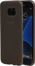 Samsung Galaxy S7 Edge TPU Back Cover Cover Transparant Grijs