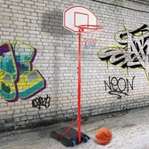 Infantastic - Basketbalstandaard met wielen - in hoogte verstelbaar tot 236 cm - voor Binnen en Buiten - Basketbalring voor Kinderen