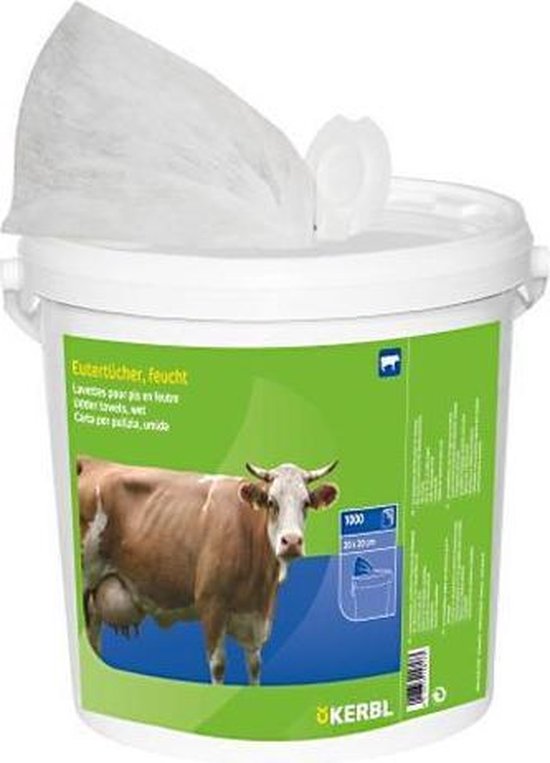 Euterpapier UdderoClean 2 X 200 Blatt, Hans Noack GmbH