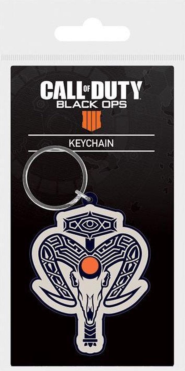 Call of Duty Black Ops 4 - Sleutelhanger / Keychain / Backpack hanger "Ruin Icon"